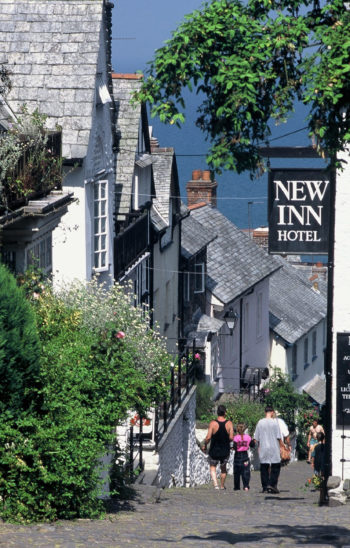 New Inn Hotel North Devon, Reisen nach England