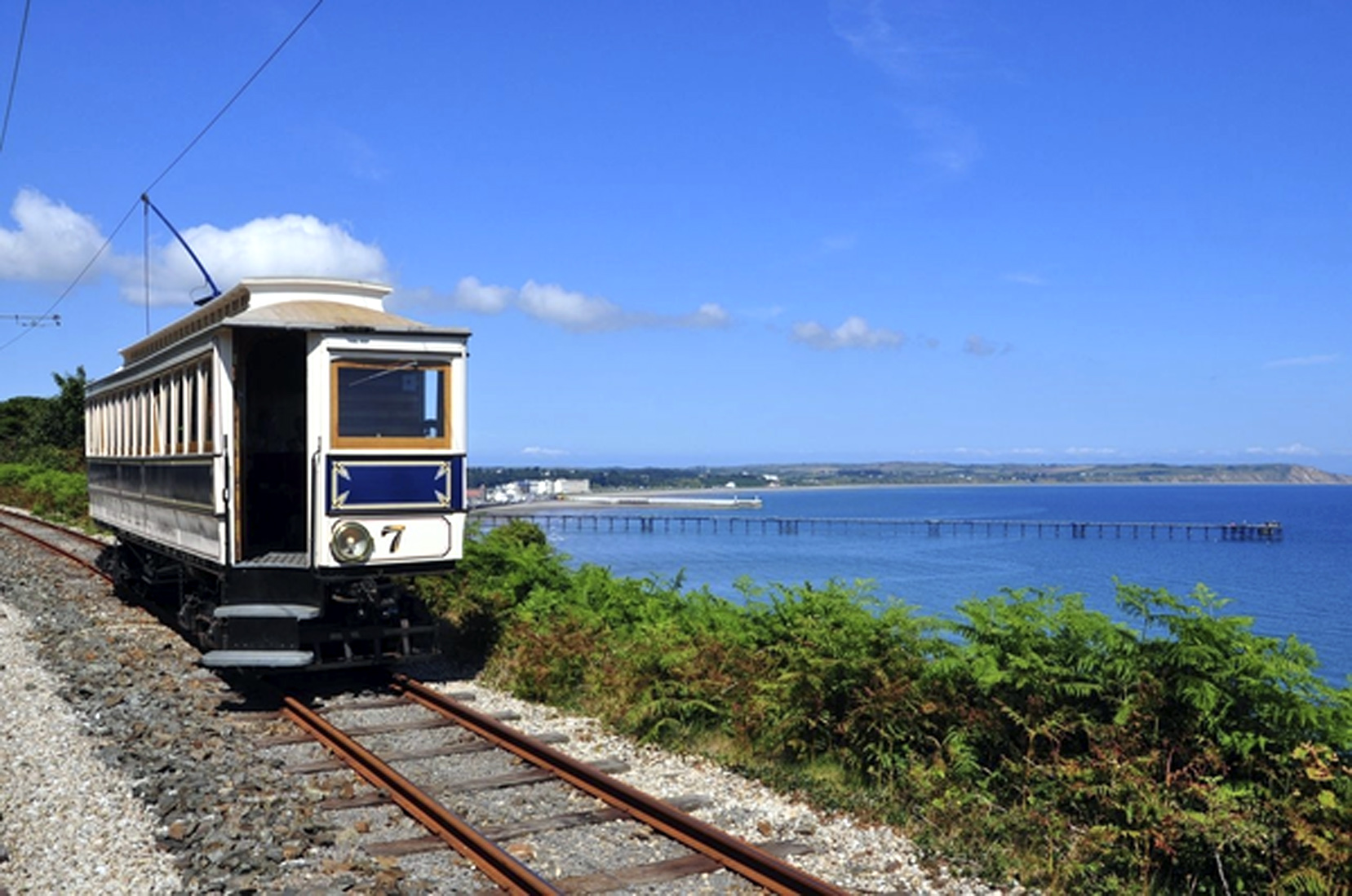 Douglas-Ramsey Electric Railway, Reisen zur Isle of Man