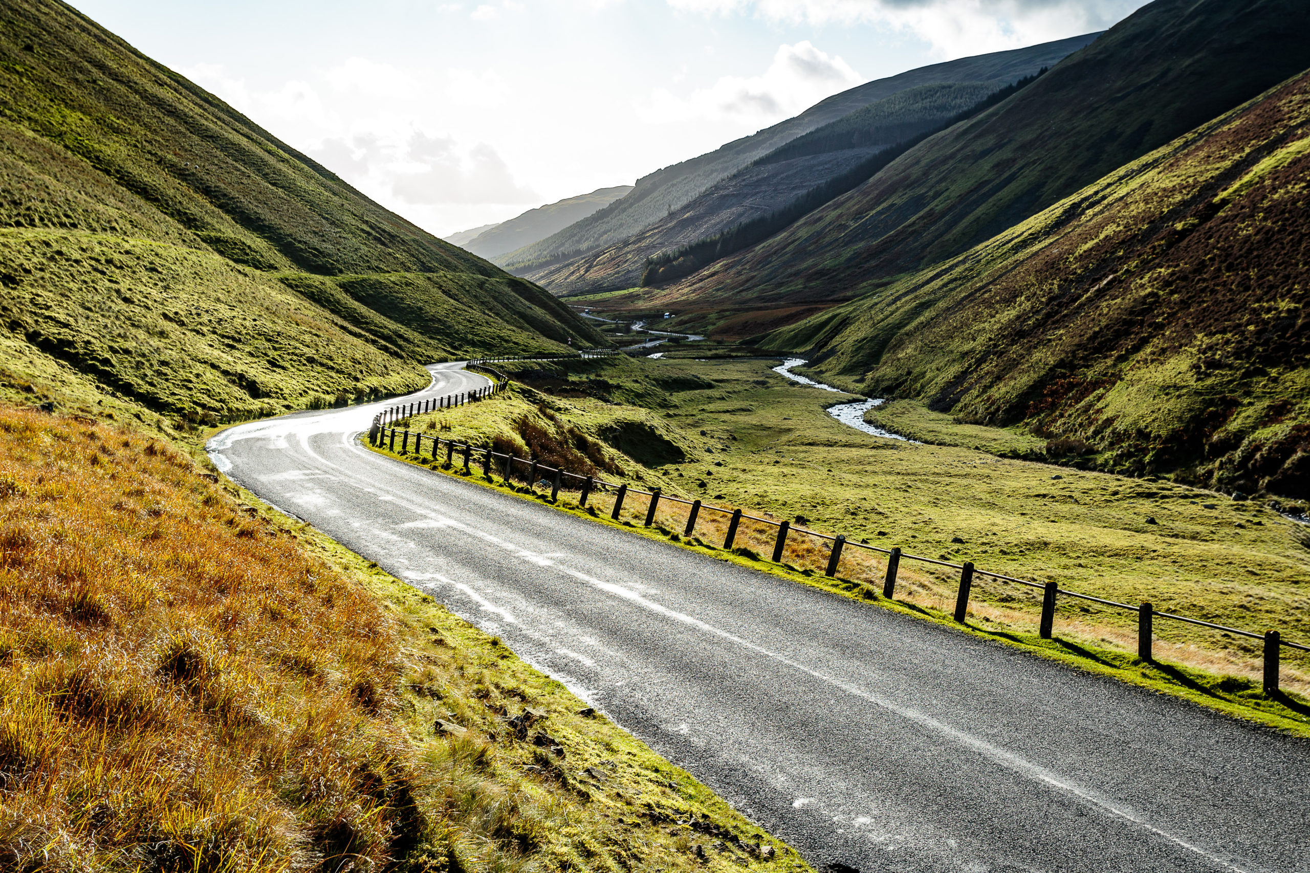 Scotland from the roadside.