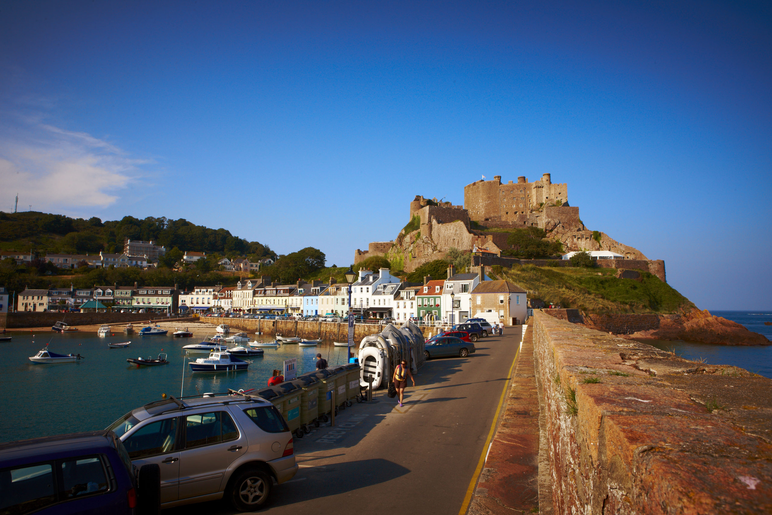 Mont Orgueil Jersey, Kanalinseln Urlaub