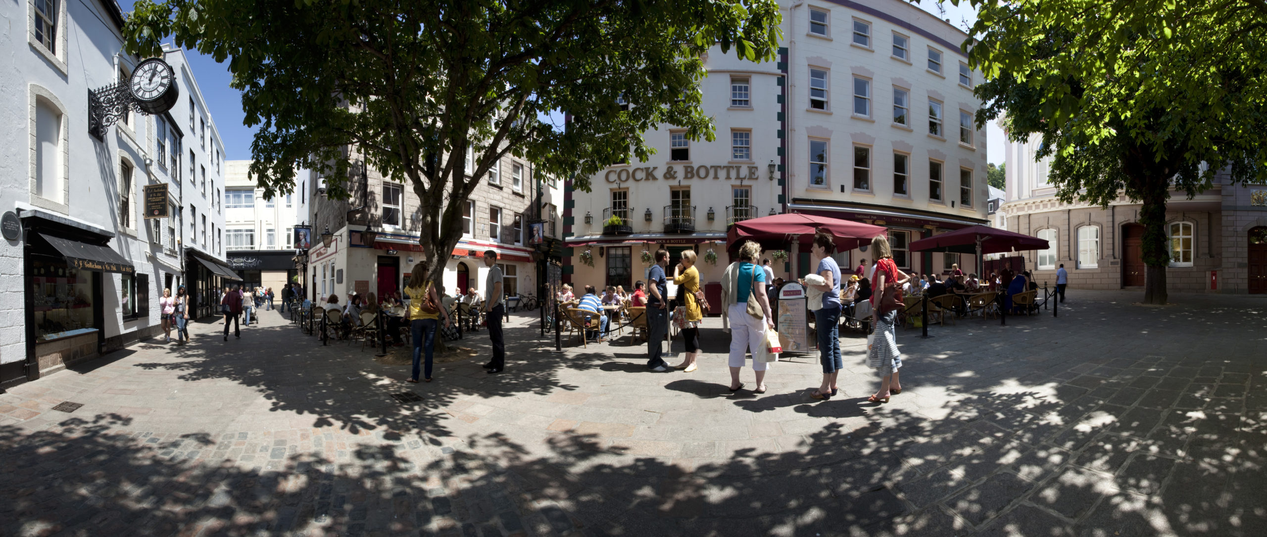 The Cock & Bottle, Royal Square, St Helier, Reisen Kanalinseln