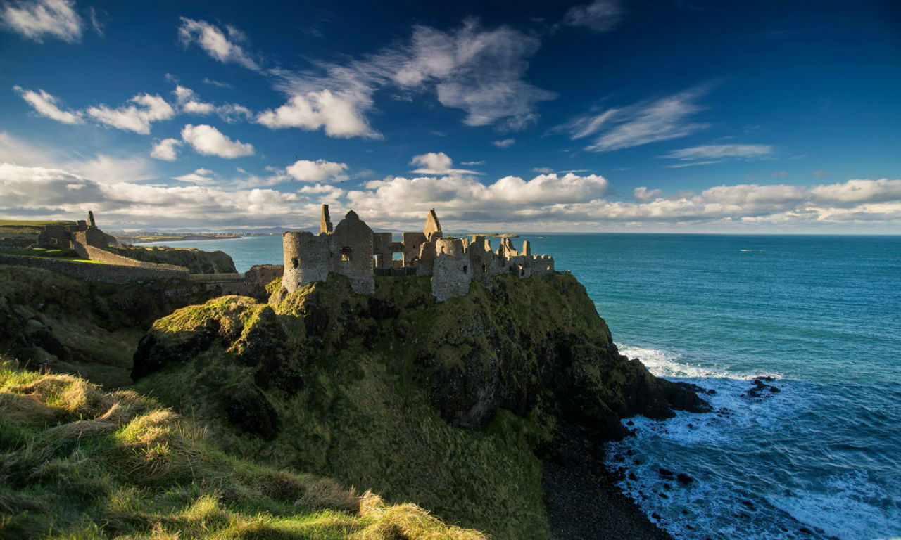 Dunluce Castle, Reisen nach Nordirland