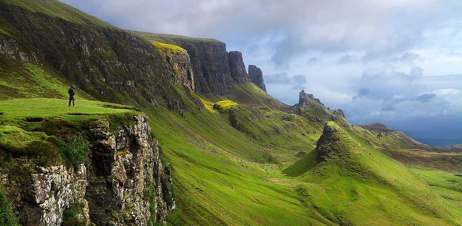 Quiraing auf Skye, Reisen nach Schottland
