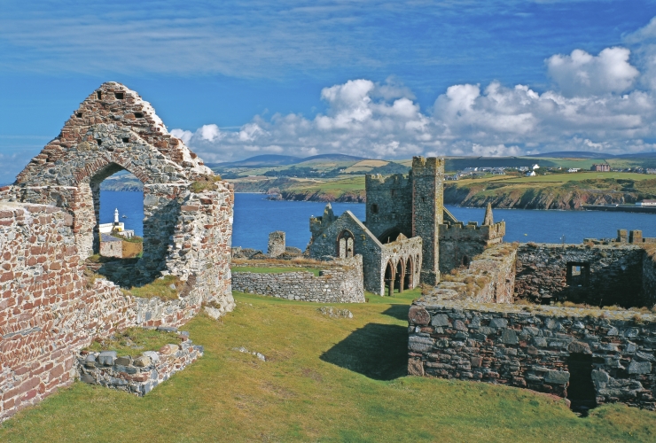 Peel Castle Isle of Man