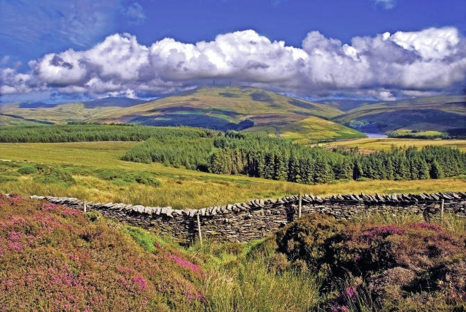 Snaefell auf der Isle of Man
