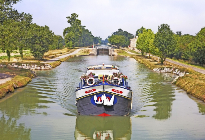 Flusskreuzfahrt durch das Bordeaux in Frankreich