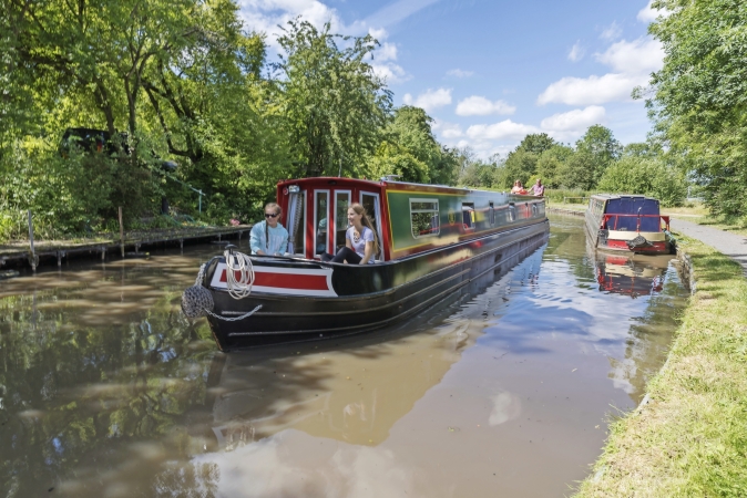 Narrowboat Urlaub Birmingham England