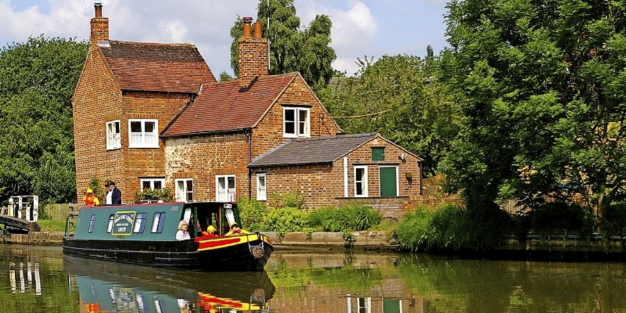 Narrowboat Urlaub Warwickshire Ring England