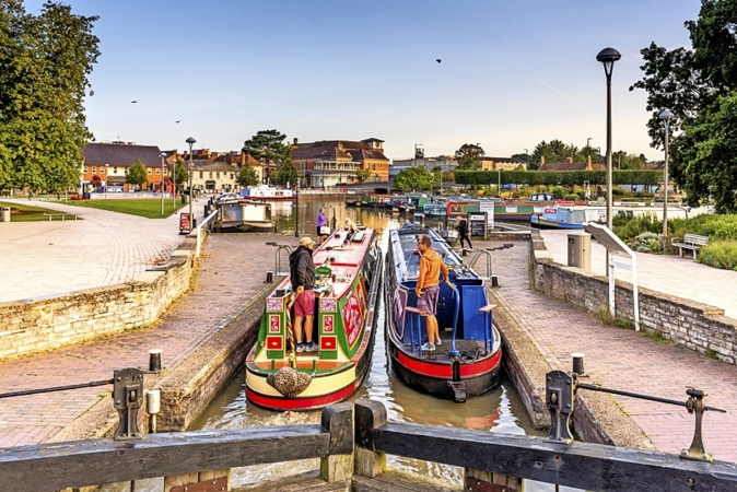 Narrowboat Urlaub Cambridgeshire England
