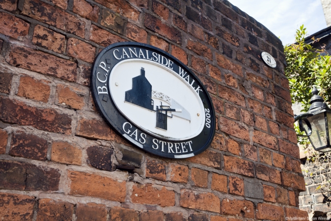 Gas Street Basin Birmingham England