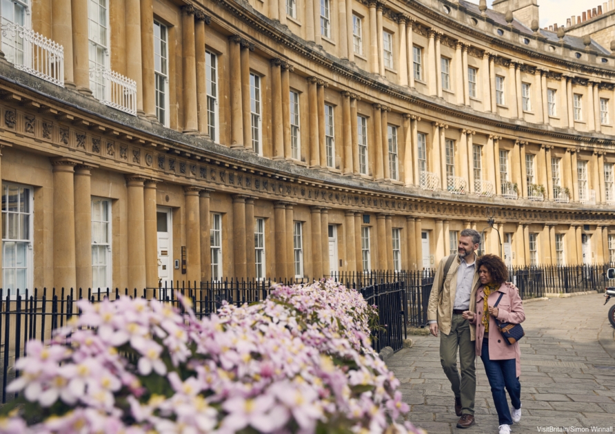 Royal Crescent in Bath