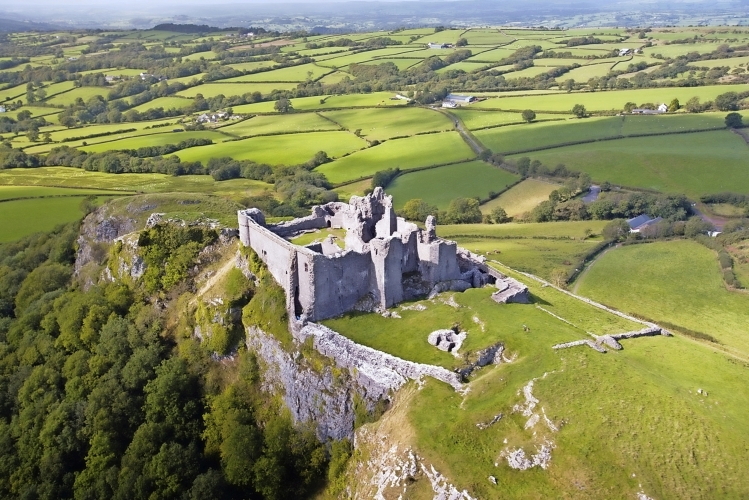 Carreg Cennen Castle Wales