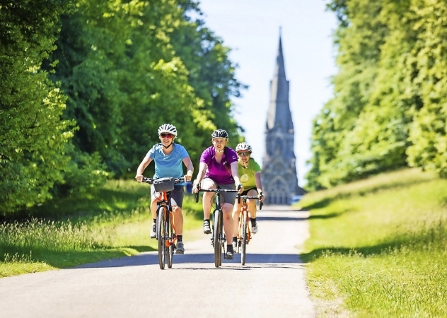 Radroute entlang des Way of Roses England