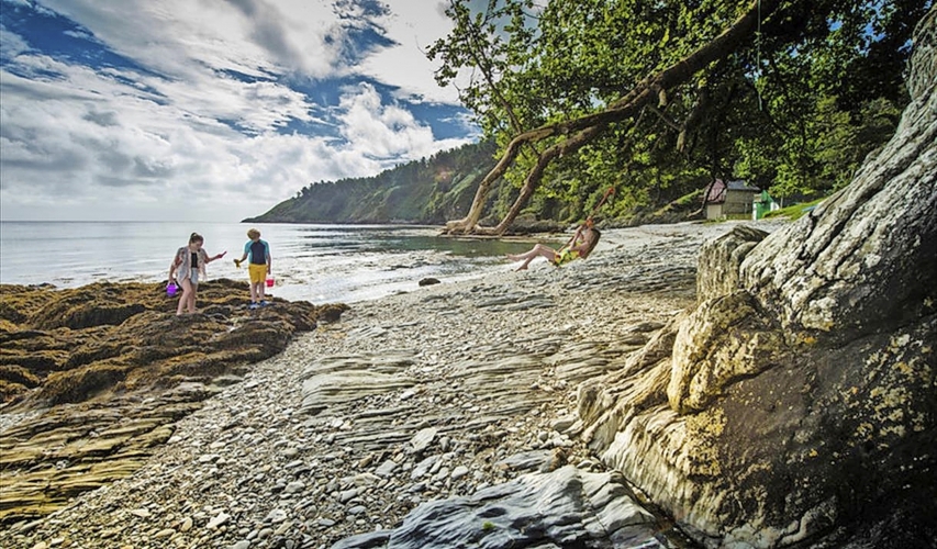 Garwick Beach Isle of Man