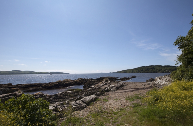 Kirkcudbright Bay in Dumfries & Galloway Schottland