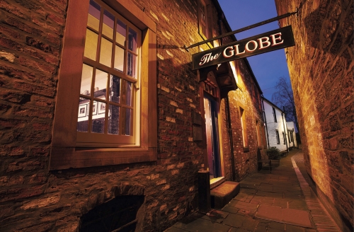 The Globe Inn in Dumfries Südschottland