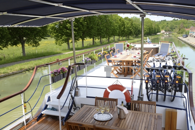 Flusskreuzfahrt über den Canal de Bourgogne Frankreich