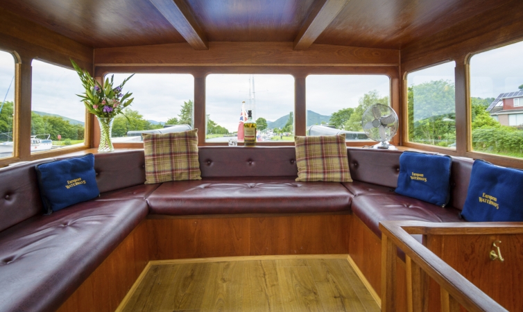 Flusskreuzfahrt über den Loch Ness in Schottland