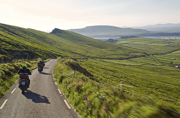 Motorradreise Rund um Irland