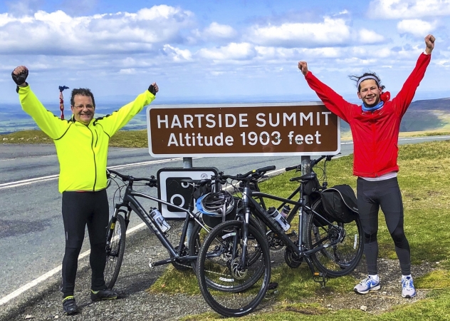 Fahrradreise Von Küste zu Küste