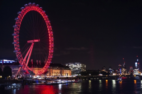 London Eye by night