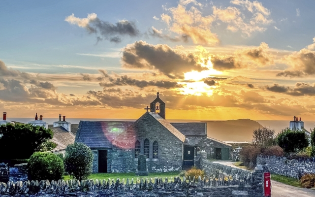 Kirche auf der Isle of Man