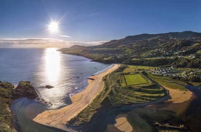 Fahrradurlaub im County Donegal, Irland