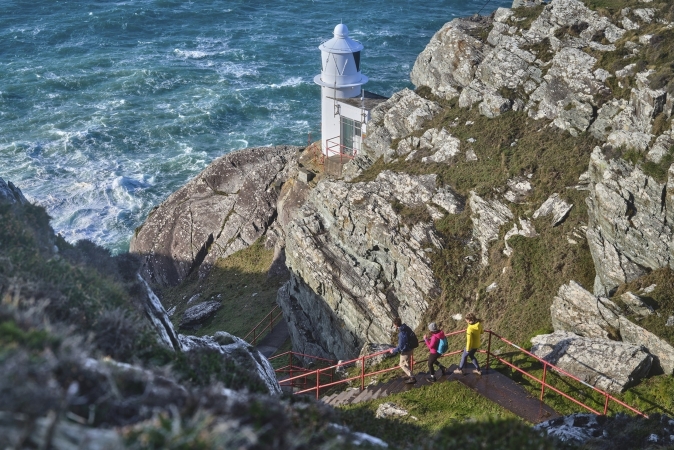 Wandern auf dem Sheep's Head Trail in Cork Irland