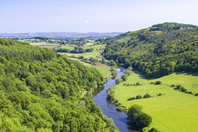 Mit dem Auto nach Herefordshire, Gloucestershire, Worcestershire und die Cotswolds
