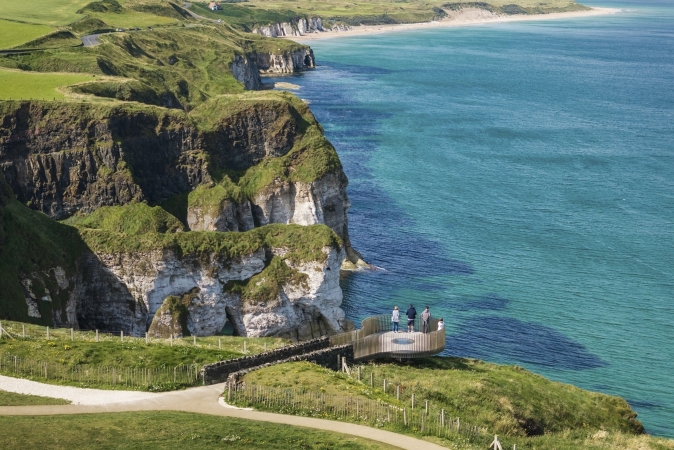 Wandern an der Causeway Coast Nordirland