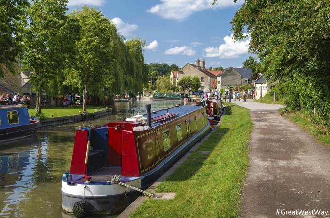 Narrowboat Urlaub Bath England