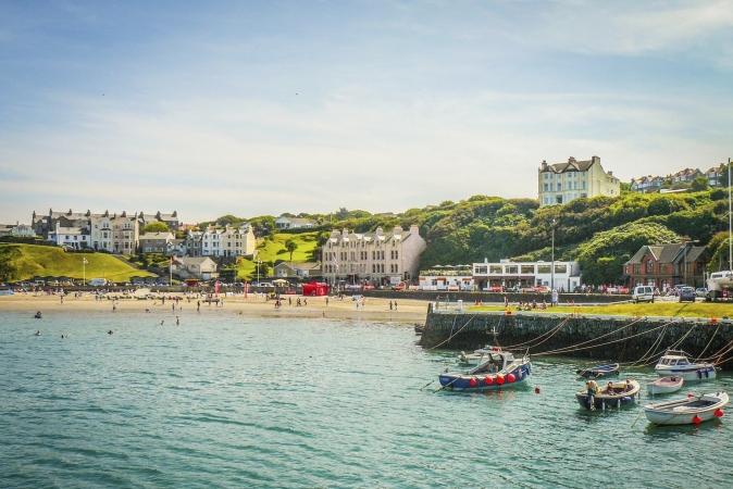 Bahnwanderung auf der Isle of Man