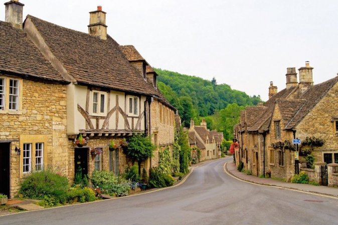 Dorf in den Cotswolds