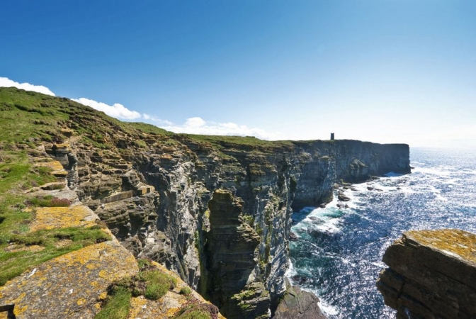 Orkney Inseln Klippen