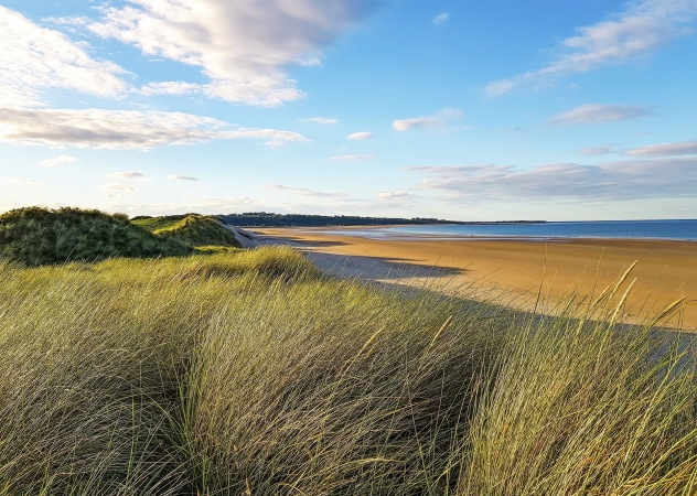 Fahrradurlaub an der Northumberland Coast England