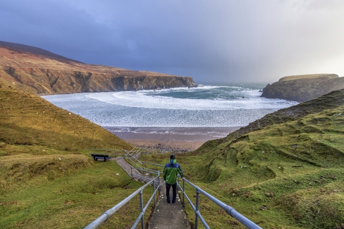 Fahrreidreise Donegal Slieve League Halbinseln, Irland