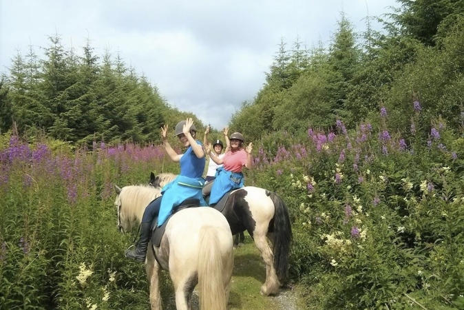 Reiterurlaub im Co Clare Irland