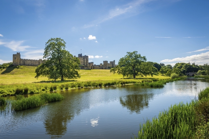 Alnwick Castle Northumberland, England