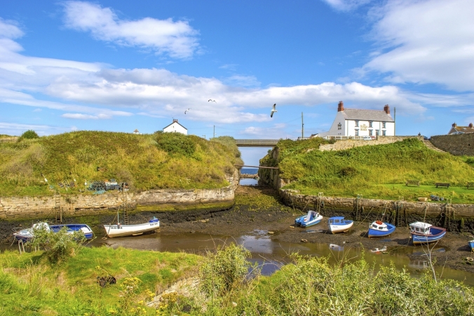 Seaton Sluice, Northumberland, England