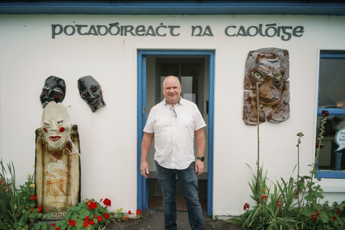 Louis Mulcahy Pottery, Ballyferrither Village, Dingle, Co Kerry, Irland