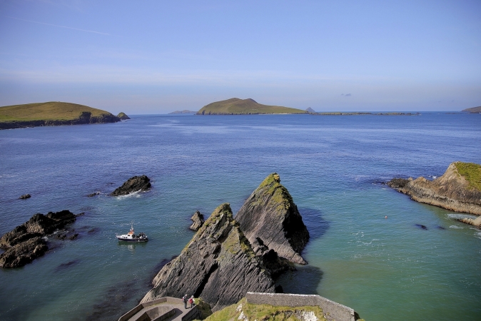 Dunquin Harbour, Dingle Halbinsel, Co Kerry, Irland