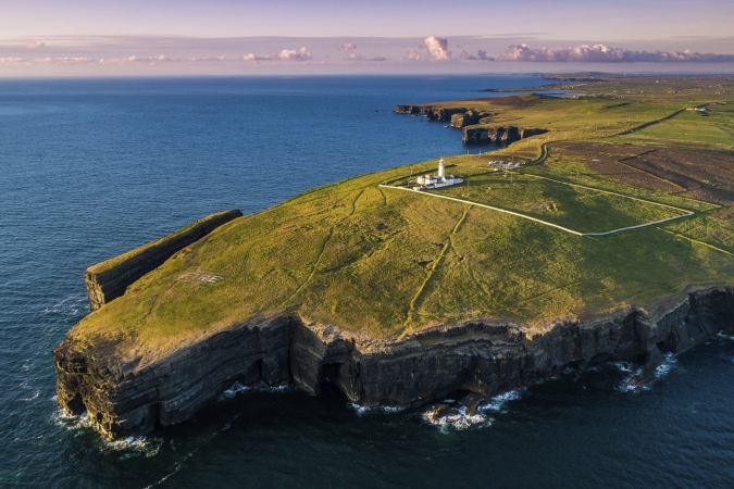 Loop Head Lighthouse, Co Clare, Irland