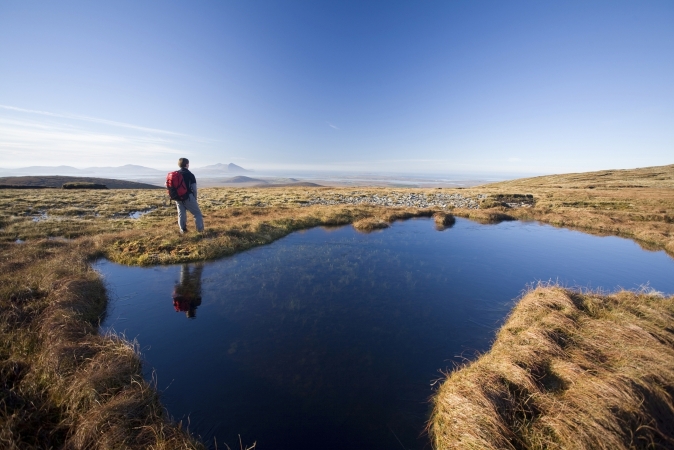 Wandern im Wild Nephin Nationalpark, Irland