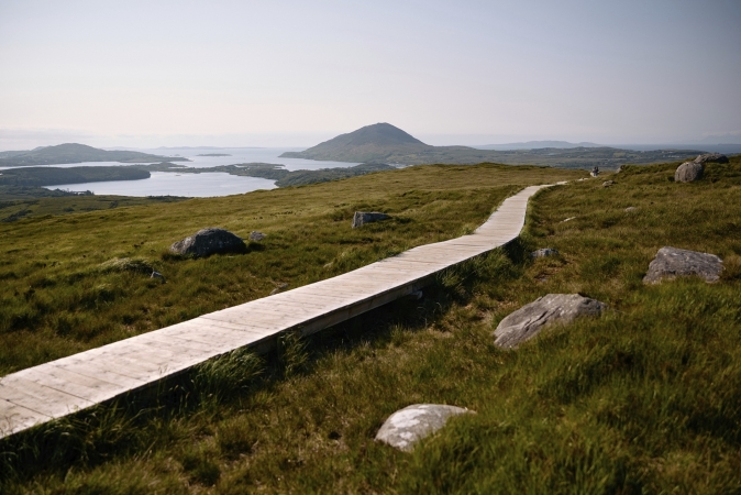Wandern im Connemara National Park