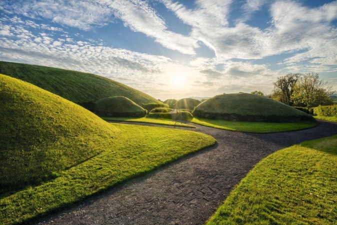 Knowth, Megalithic Tombs, Co Meath, Irland