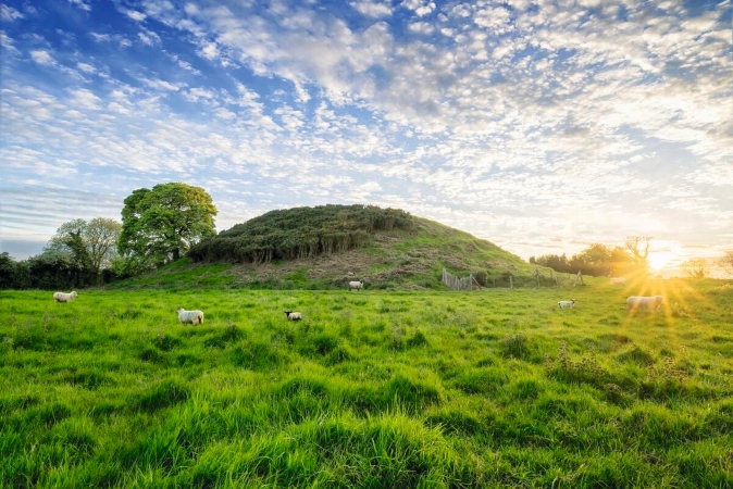 Dowth Megalithic Tomb, Co Meath, Ireland
