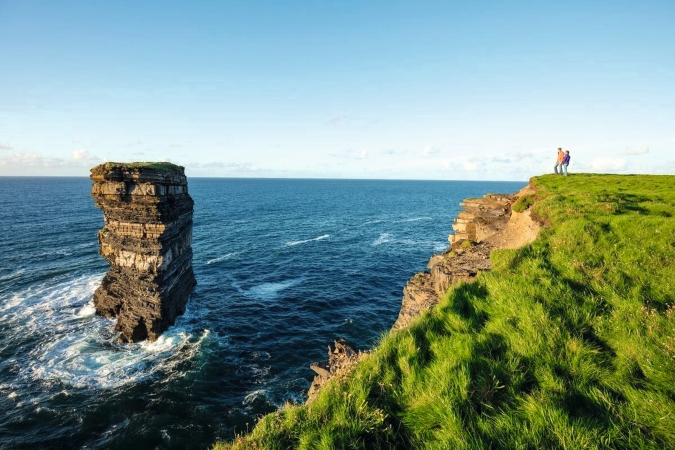 Dun Briste am Downpatrick Head, Co Mayo, Irland