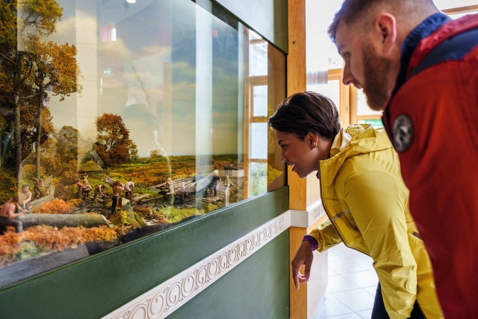 Corlea Trackway, Visitor Centre, Keenagh, Co Longford, Irland