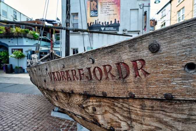 Viking Ship, Waterford City, Irland