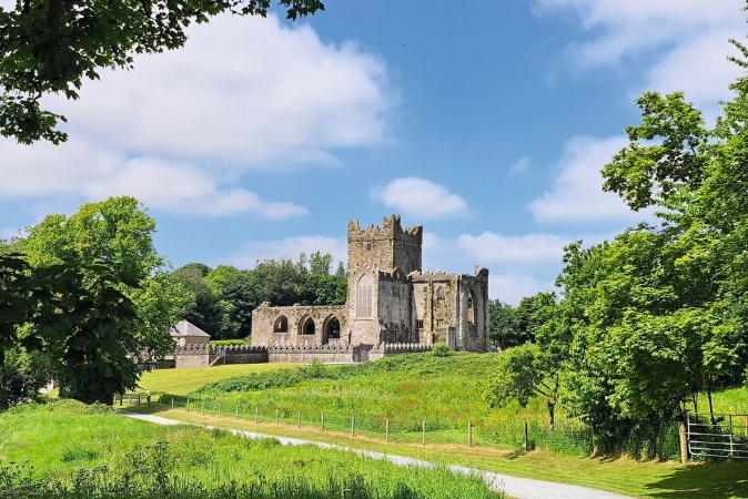Tintern Abbey, New Ross, Co Wexford, Irland